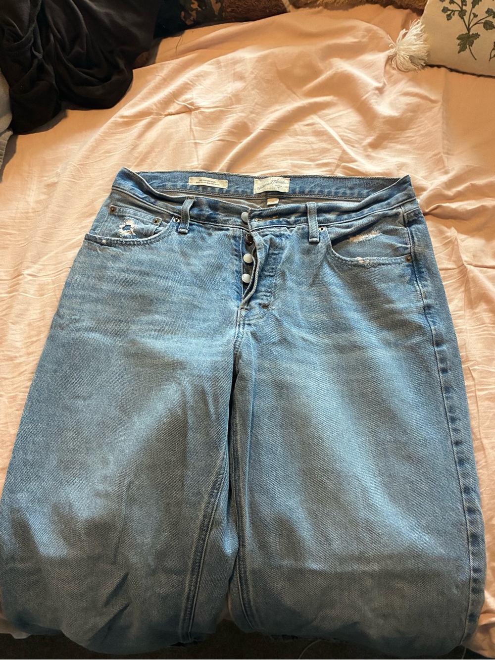 Target Women’s High-Rise Flare Jeans — Light Blue Wash